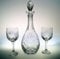 ZAW Set 6 Weingläser + Karaffe Rotweingläser Weingläser Kristall Likörglas Likörkelch Römer Schnapsglas Kristallgläser