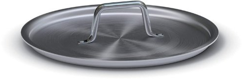 Ballarini Professionale Coperchio Piano, Alluminio, Grigio, 32 cm