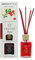 Ambientair Mikado Ambientador para Hogar, Aroma Frutos Rojos, Cristal, Rojo, 6 x 6 x 19 cm