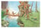 Wassili Waschbär Kindertapete Wassili und Familie Fuchs Fototapete 190x288cm