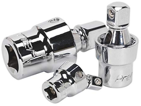 Sealey Ak27371 Universal Joint Set 3Pc