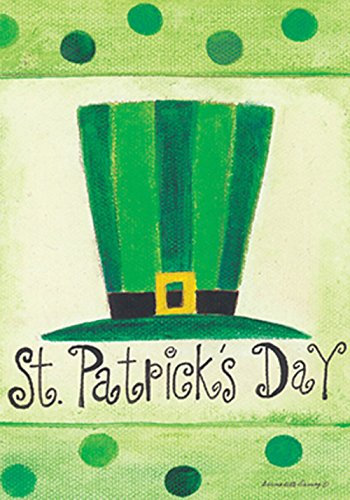 Toland Home Garden 107088 St. Pat's Hat 71,1 x 101,6 cm dekorative Hausflagge (71,1 x 101,6 cm)