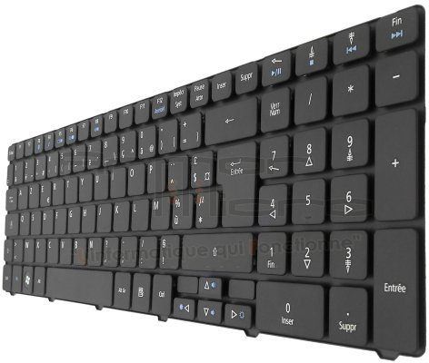 ARMORMICRO® - Clavier Français AZERTY pour Acer Aspire 5750 5750G 7750 7750G 7750Z 7750ZG