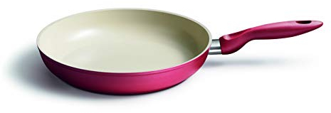 Kelomat, 1816-356, Pfanne CERAMIC COLOR, Bratpfanne, Durchmesser 28 cm, dunkelrot