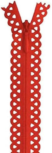 Prym 418209 Prym Love Reißverschluss S11 Deko 20cm rot