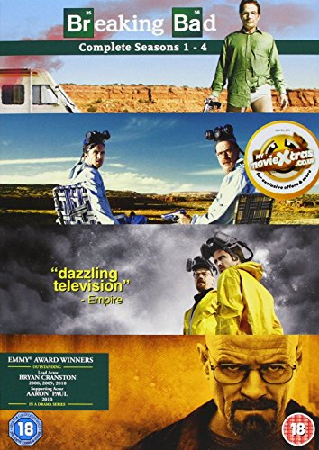 Breaking Bad - Season 01 / Breaking Bad - Season 02 / Breaking Bad - Season 03 / Breaking Bad - Season 04 - Set [15 DVDs]