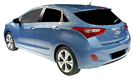 Solarplexius Auto-Sonnenschutz Scheiben-Tönung passgenau für Hyundai i30 Bj. 11-17 Keine Folie Komplettsatz