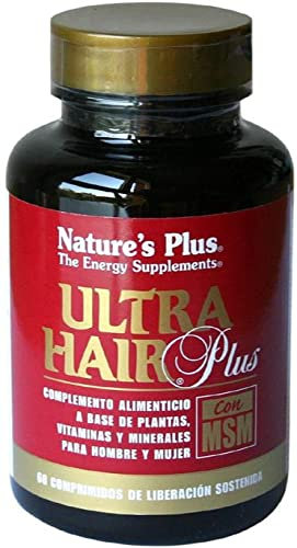 Nature´s Plus Ultra Hair Plus con MSM - 60 Comprimidos