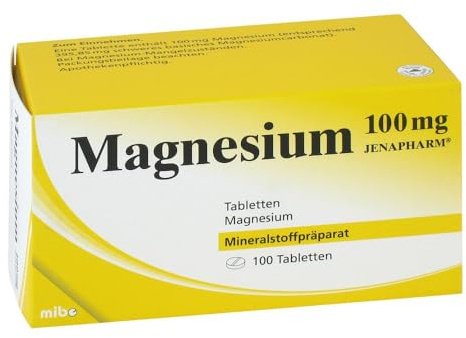 MAGNESIUM 100 mg Jenapharm Tabletten 100 St