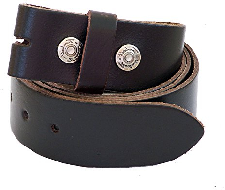 Gürtel Wechselgürtel Westerngürtel Echt Leder braun G.70-140 (130)