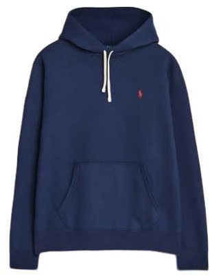 Polo Ralph Lauren Men's Long Sleeve Fleece Sweatshirt, Cruise Navy, Blue, XL