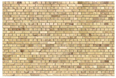 Bilderwelten Backstein Fototapete 3D inkl. Kleister 288x190cm - Vliestapete Made in Germany - Backstein Tapete Wohnzimmer - Steintapete Ziegel Tapete - Ziegelstein Tapete Flur Küche T_1811