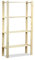 MODO24 Holzregal Keller- Lager- Bücher- Küchenregal Ständer H. 150-220 cm Serie B (B-17: HxBxT: 150x80x28 cm)
