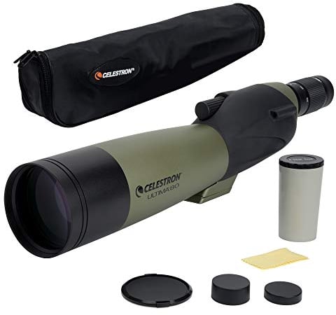 Celestron 52254 Ultima 80 mm: catalejo recto, verde
