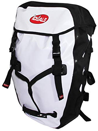 IDEALE Hitec Fahrradrucksack Rucksack schwarz/weiß