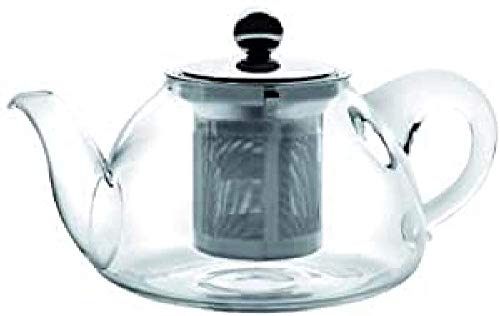 IBILI - Tetera de cristal con filtro Stove, Borosilicato, 0.45 litros