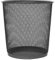 Makro Paper Plus 508 - Papelera de rejilla, negro