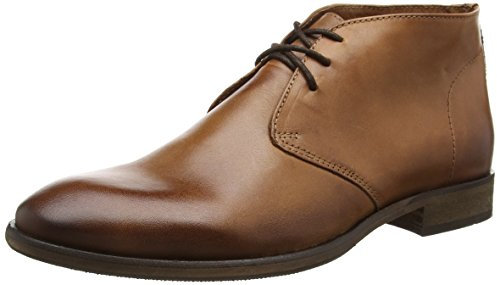 SELECTED Shdbolton Leather Boot, Herren Chukka Boots, Braun (Cognac), 44 EU