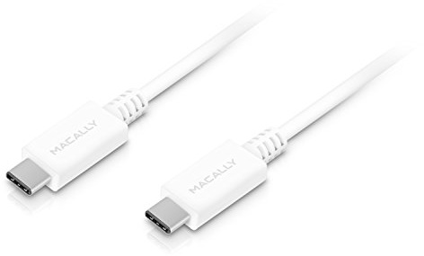 Macally UCUC6-W USB-C-zu-USB-C 3.1-Kabel mit einer Länge von 180 cm – Weiß