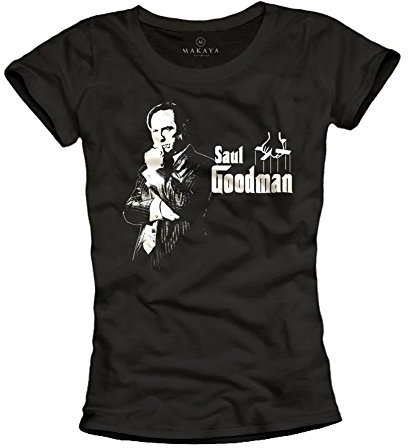 Saul Goodman T-Shirt für Damen - Breaking Bad - schwarz Größe M