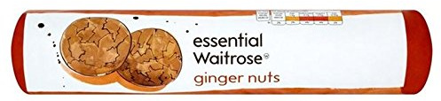 Essential Biscuits Ginger Nuts Waitrose 300g (Pack of 2)