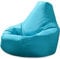 Beautiful Beanbags - Adult Highback Beanbag Chair - Large Water-Resistant for Indoor and Outdoor Use - Lounge or Gaming Chair - Manufactured in UK (Aqua)