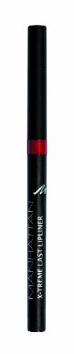 Manhattan X-Treme Last herausdrehbarer Lipliner, Intensive Farbe und definierter Halt, Farbe Love Red 44N, 1 x 0,2g