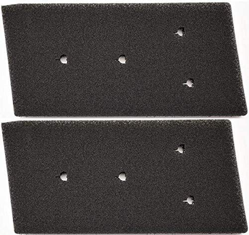 Filtre Whirlpool t Bauknecht Lot de 2 filtres originaux pour Bauknecht Privileg Whirlpool HX 481010716911 Sèche-linge avec pompe à chaleur, 230 x 115 x 14 mm