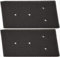 Filtre Whirlpool t Bauknecht Lot de 2 filtres originaux pour Bauknecht Privileg Whirlpool HX 481010716911 Sèche-linge avec pompe à chaleur, 230 x 115 x 14 mm