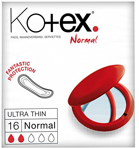12 x Kotex Sanitary Towels Ultra Thin x 16