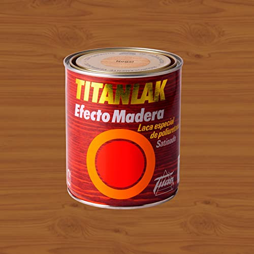 Titanlak Esmalte Efecto Madera Satinado Nogal 750 ml