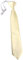 TigerTie Kinderkrawatte beige creme Uni - Krawatte vorgebunden mit Gummizug