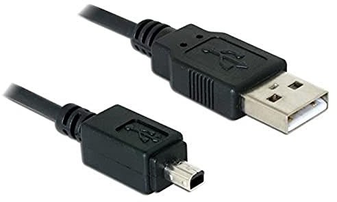 DeLOCK Kamera Kabel USB-B mini 4pin zu USB-A 1,5m