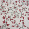 Stoff Meterware Baumwolle natur Hagebutte beige rot braun Dekostoff aus Frankreich edel Neu