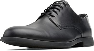 Camper Truman Zapatos de Cordones Derby, Hombre, Schwarz (Black 001), 41 EU