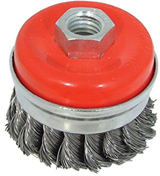 Silverline 778649 Steel Twist-Knot Cup 65 mm