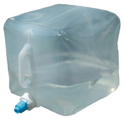 High Peak Faltbar Bidon à eau pliable 15 L 250 x 250 x 115 mm Transparent
