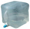 High Peak Wassertank faltbar 15L - Almacenamiento de Agua, Color Transparente, Talla 25 x 25 x 12 cm