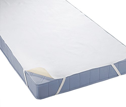 Sleep & Protect wasserundurchlässige Molton-Matratzenauflage 0808315 weiß 1x 180x200 cm
