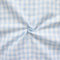 Stoffkontor 100% Baumwollstoff Stoff Züchen Vichy Karo groß - Öko-Tex Standard 100 - Meterware, Hell-Blau Weiss - zum Nähen von Bekleidung, Vorhängen, Bettwäsche, Dekorationen UVM.