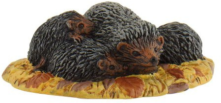 Bullyland - Animal World Figur Igelgruppe, 7 cm