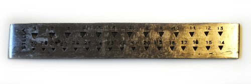 Proops Jewellers 8 Triangular Drawplate 30 Holes (J1068) Free UK Postage