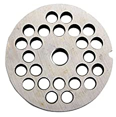 Three Spade Stainless Steel Meat Grinder Plate No.10 Hole 12.0 mm [TRE SPADE]