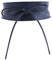 FASHIONGEN - Echtem Rindsleder Vollnarbenleder Obi Gürtel für Damen, Bindgürtel, CASSIANE - Blau marin, L-XL