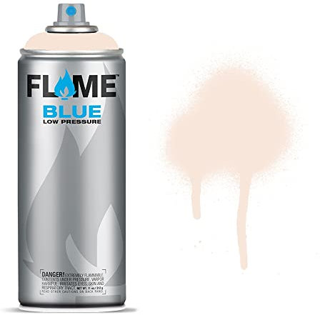 Molotow Flame Blue Spray Paint - Matt Acrylic 400ml Can Cookie Dough Pastel FB-716