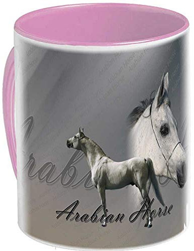 keramik tassen (AR) Rose Pferd arabisches Pferd