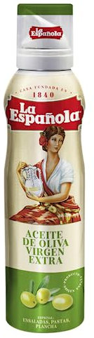 LA ESPAÑOLA - Aceite de Oliva Virgen Extra. Pulverizador Aceite en Spray 200 ml