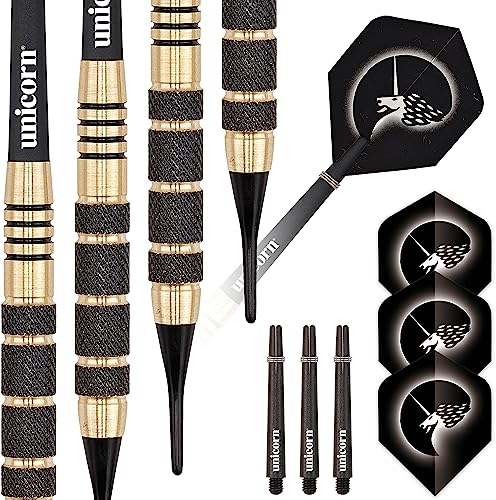 Unicorn Core Plus Soft Dart, Brass, 17g