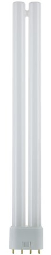 Sunlite FT24DL/841 Plug-in Twin Tube Compact Fluorescent Lamp, FT 4-Pin, 24 Watts, 1800 Lumens, 4100K Cool White, 4-Pin (2G11) Base, 120 Volts, 1 Pack
