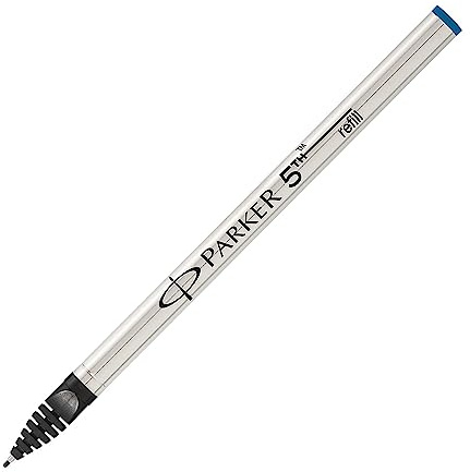 Parker 5th Technology Pen Ink Refill Fine Point Blue Ink 1 Count